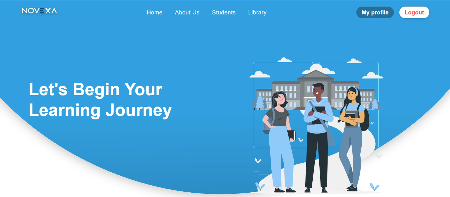 NoveXa Academy project preview