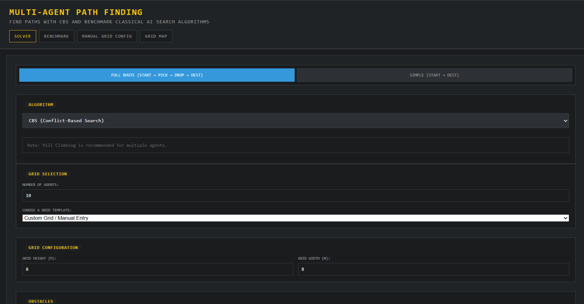 MAPF AI project preview